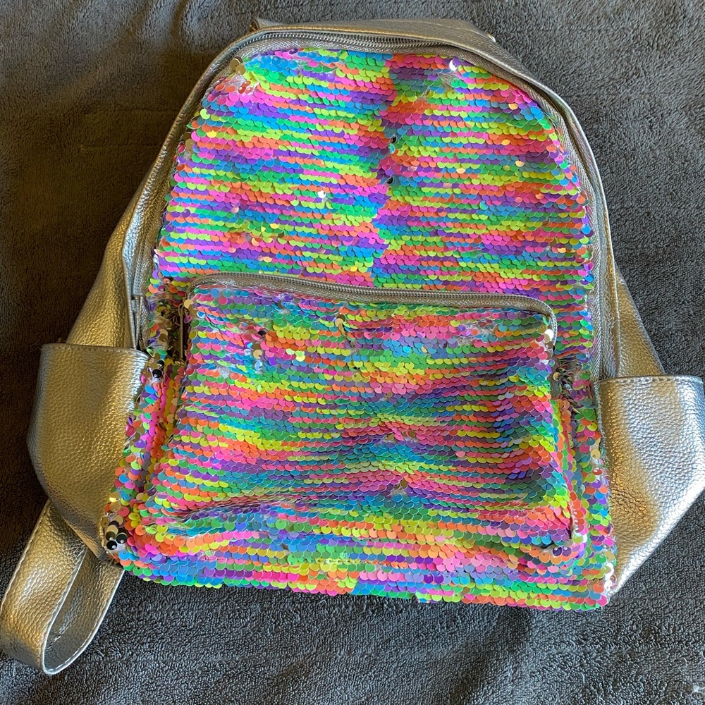 Kids sequin backpack